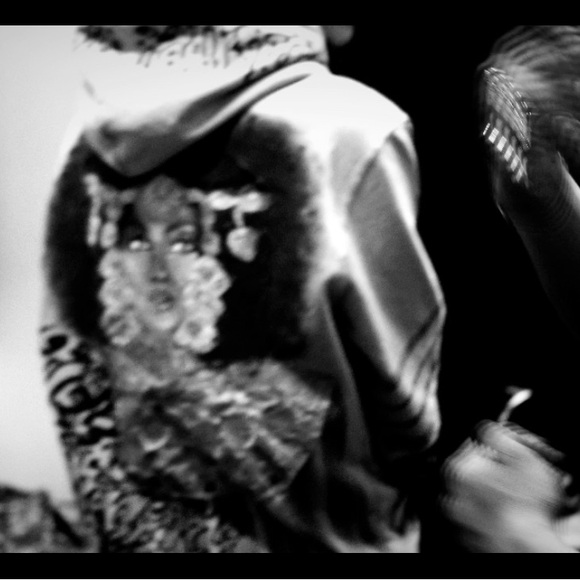 One of one, hand painted Father’s Haus X Bulushi Men's Graphic Hoodie - Picture 6 of 7